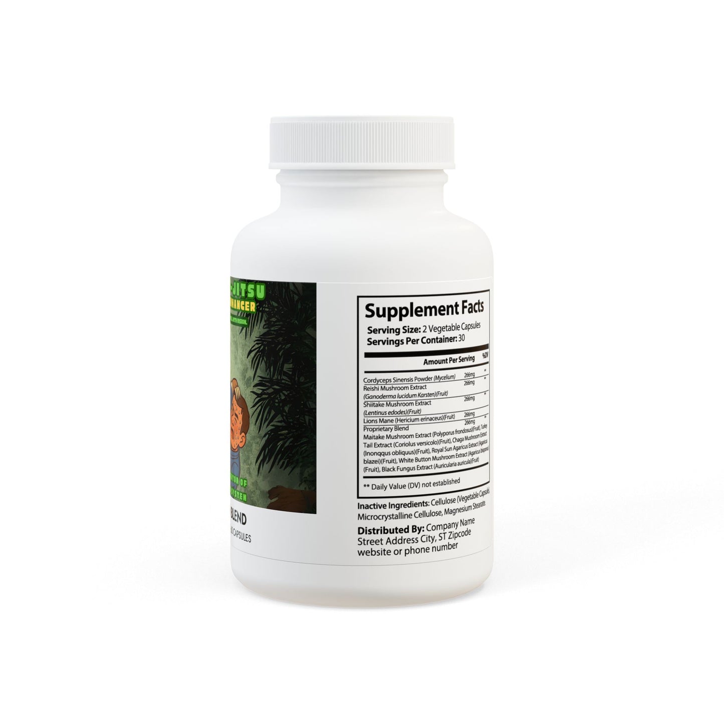 š§ Sloth Jiu-Jitsu⢠Creativity Enhancer - Mushroom Blend