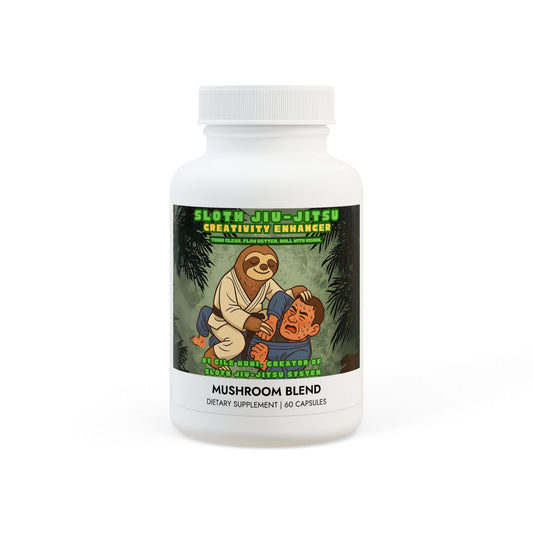 🧠 Sloth Jiu-Jitsu™ Creativity Enhancer - Mushroom Blend