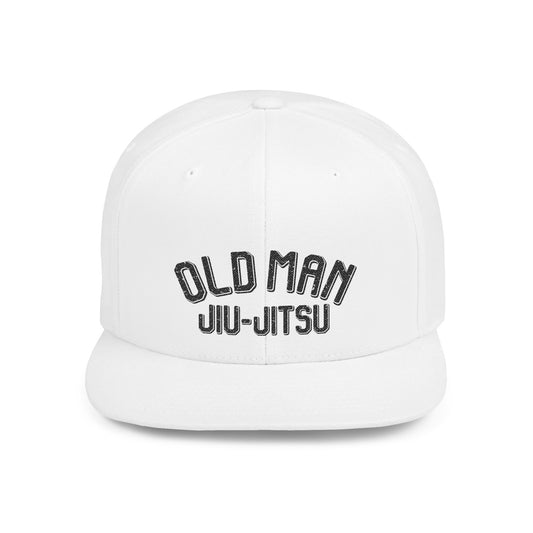 🧢 OLD MAN JIU-JITSU SNAPBACK Stay Sharp. Roll Smarter. Look Cooler.