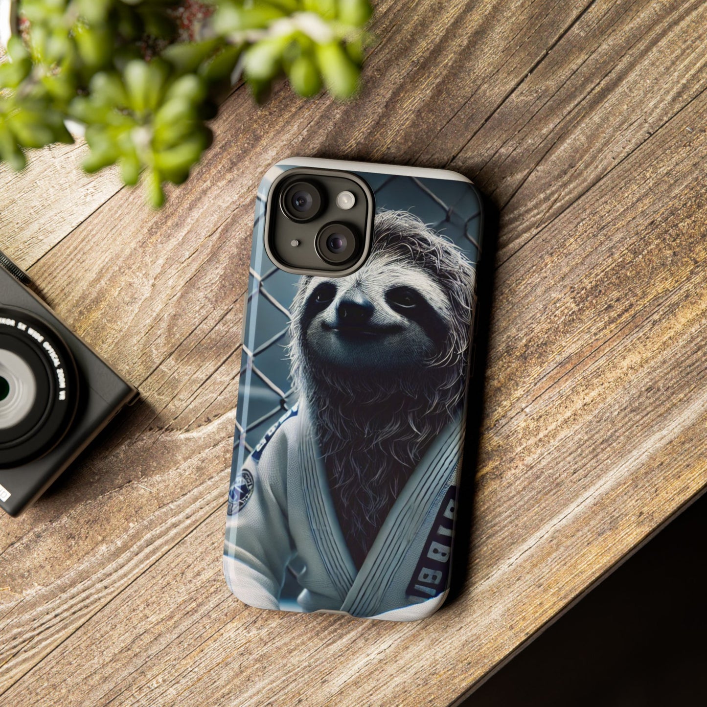 Sloth BJJ Phone Case - Tough Cases for Jiu-Jitsu Enthusiasts