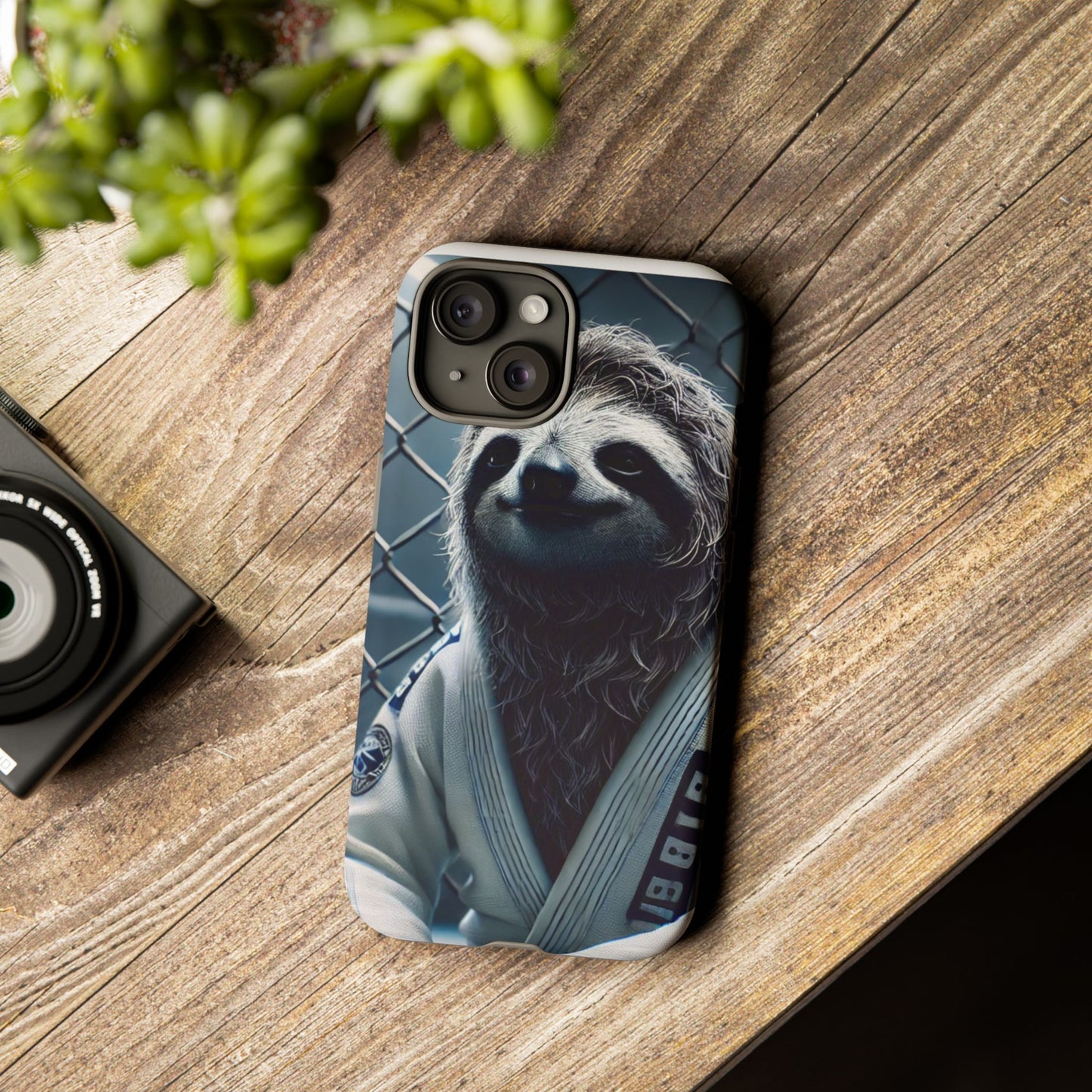 Sloth BJJ Phone Case - Tough Cases for Jiu-Jitsu Enthusiasts