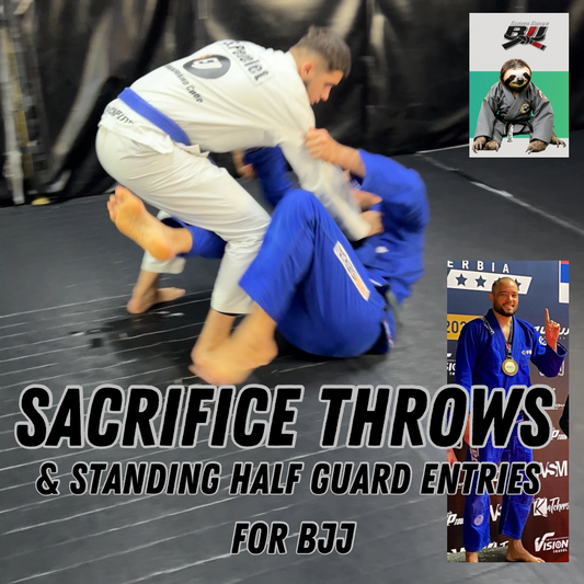 Sacrifice Throws & Half Guard entries from standing