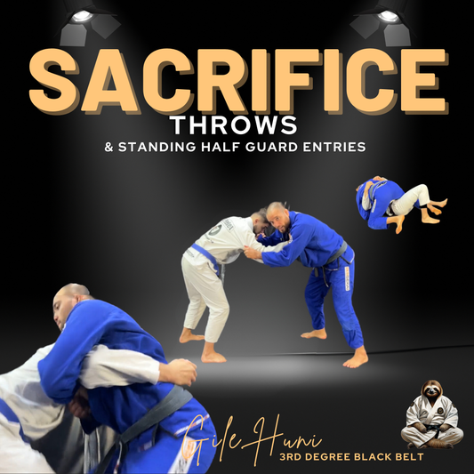 Sacrifice Throws & Half Guard entries from standing