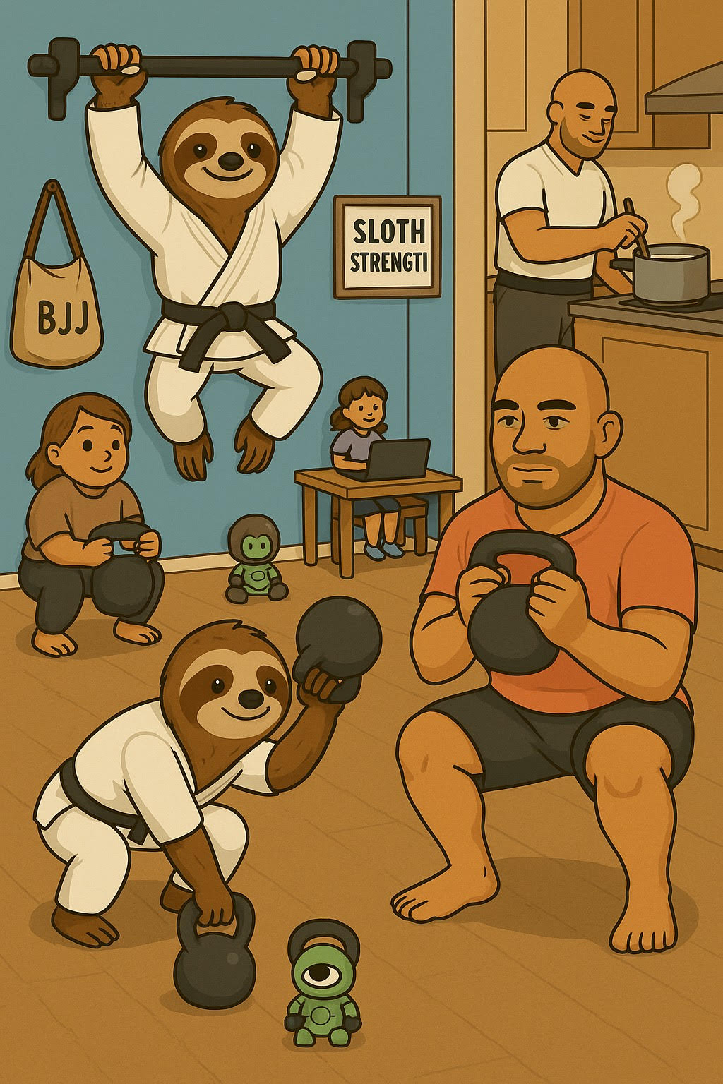 Sloth Strength - By Gile Huni (e-book) – BJJEE Shop